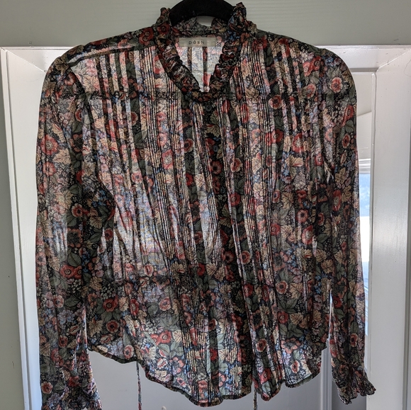 Doen Cezanne shirt Wildberry Thicket - Picture 3 of 12
